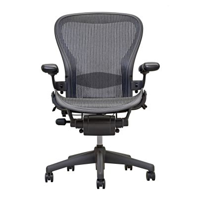 Aeron Chair By Herman Miller Lumbar Carbon | Rof Inc