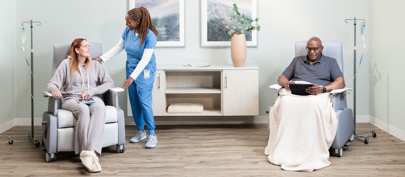 healthcare patient treatment room furniture