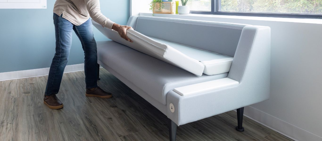overnight sofa bed healthcare setting