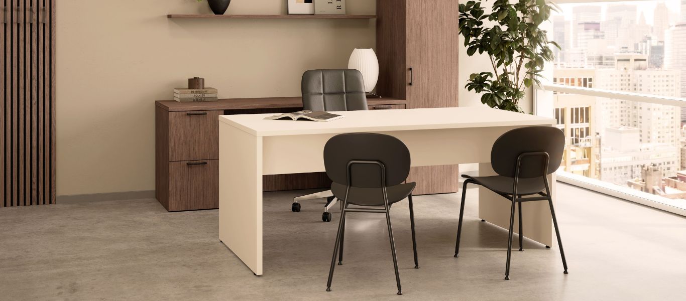 healthcare corporate office furniture executive desk and chairs